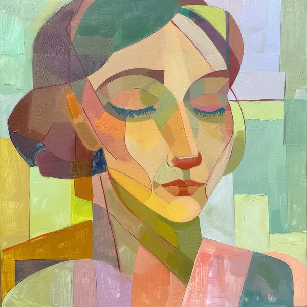 Mrs Abstract by Poster Art Shop