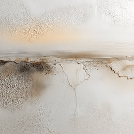 Leise Horizonte in Creme von Wolkenlos