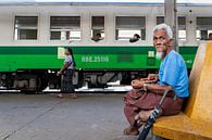 treinstation van Yangon van Antwan Janssen thumbnail