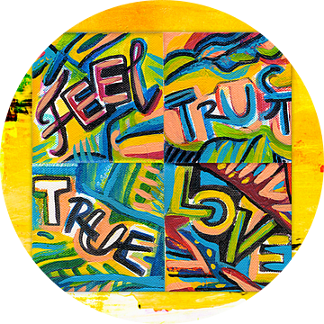 Feel Trust True Love van ART Eva Maria