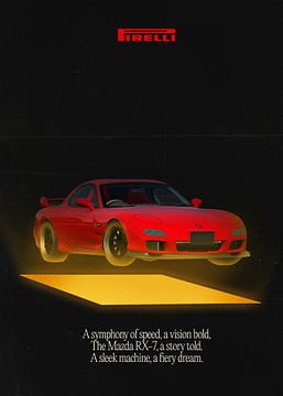 Mazda RX-7 Vintaged by Ali Firdaus