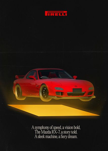 Mazda RX-7 Vintaged von Ali Firdaus