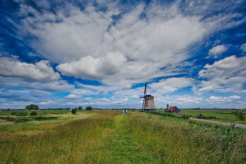 Mill &quot;New Life&quot; in the Wogmeer by peterheinspictures