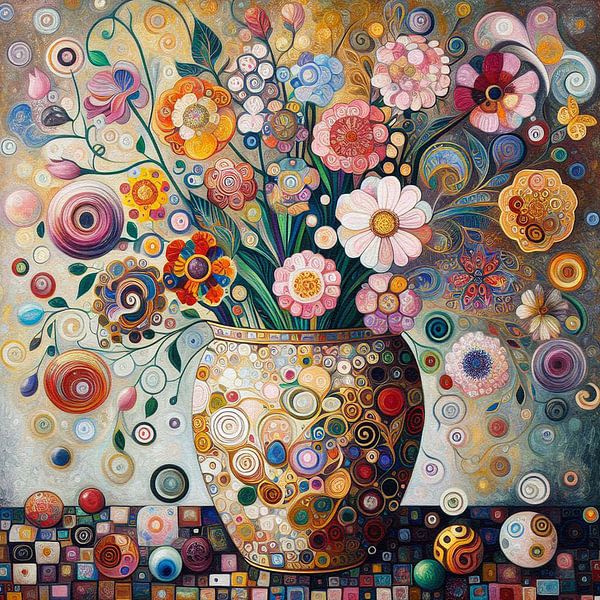 Bloemstilleven van Kay Weber