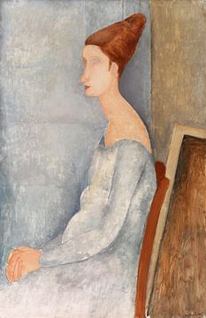 Amedeo Modigliani,Portrait de Jenny Hepburn