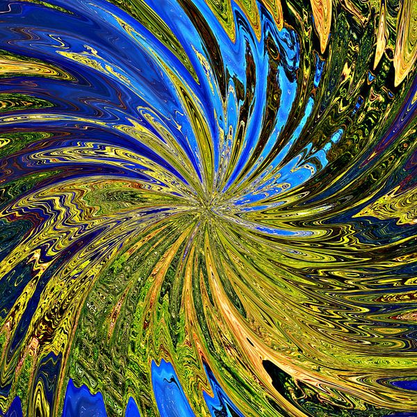 Ein Fluss in Schweden von L.A.B.