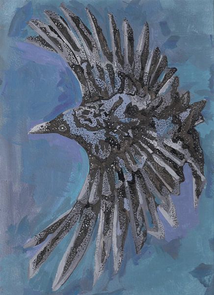 A crow by Rob Eikenaar