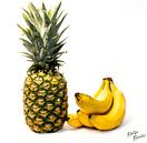 Tropisch fruit stilleven van Martijn Meinders thumbnail