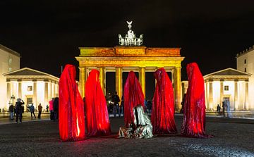 De Brandenburger Tor Berlin in een bijzonder licht