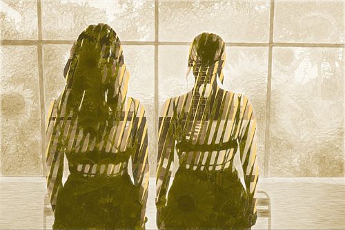 Delfter Blau und Polka Dot