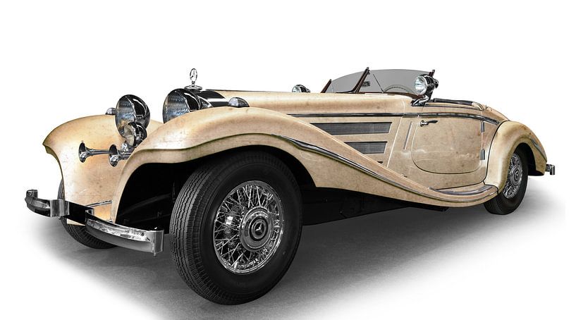 Mercedes-Benz 540 K Spezial Roadster in antique chamois von aRi F. Huber
