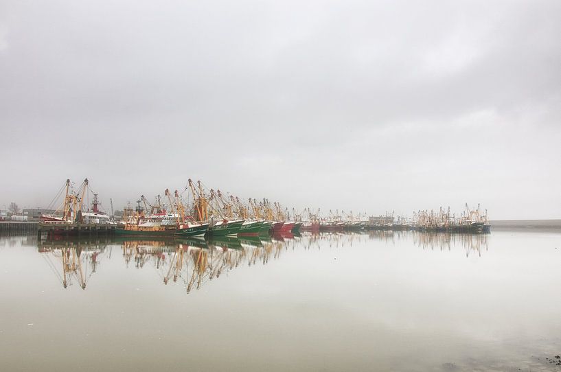 Harlingen Visserijhaven van Nils Bakker