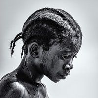 Portrait of a Malawian girl