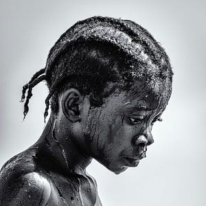 Portrait of a Malawian girl sur Ipo Reinhold