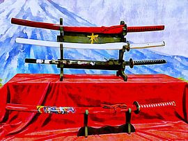 Japanese Sword Display