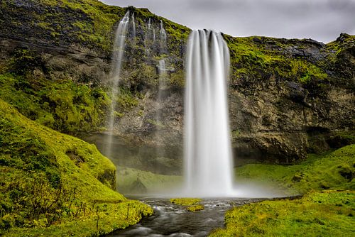 Seljalandsfoss waterval in IJsland