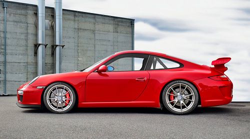 Porsche 911 GT3 Typ 997 in Original indischrot