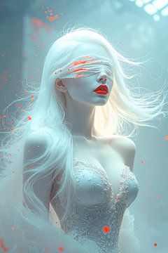 Red lips... by Ans Bastiaanssen