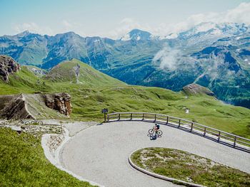 Fantastic views from the Edelweissspitze