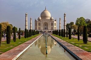 Das Taj Mahal in Indien