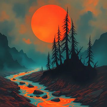Hemelse rivier van Artistic