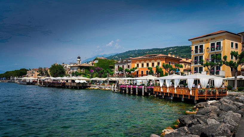 Torri del Benaco on Lake Garda by Rene Siebring