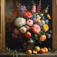 Living Portrait of Flowers