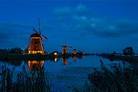 Mills Kinderdijk - Illuminated Mills