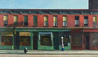 Tôt le dimanche matin, Edward Hopper