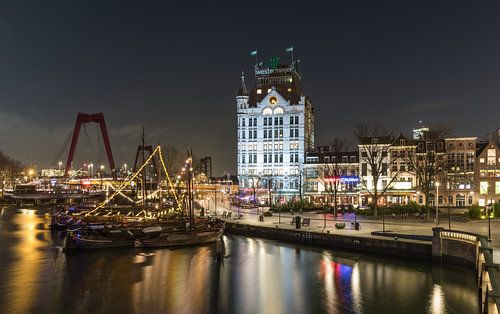 De Oudehaven en het Witte Huis in Rotterdam