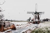 Molen de Eendracht bij Kimswerd