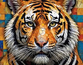 Mozaiek Tijger
