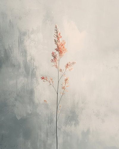 Botanischer Minimalismus in Pastellfarben