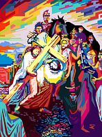 Crucifixion Of Jesus Style WPAP