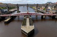Tyne Bridges by Richard Wareham thumbnail