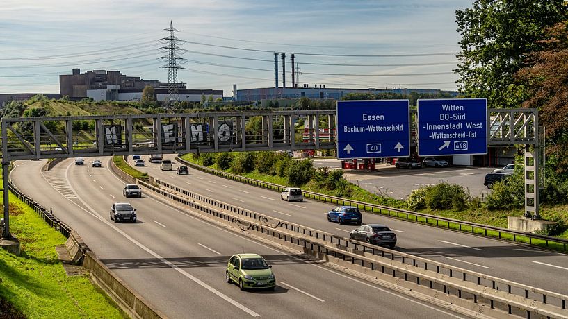 Ruhrpott Région de la Ruhr A40 par Johnny Flash