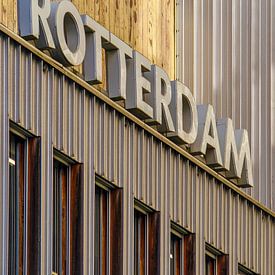 Rotterdam auf der Fassade von Frans Blok - Fotos, Kunst und weitere Wanddekoration