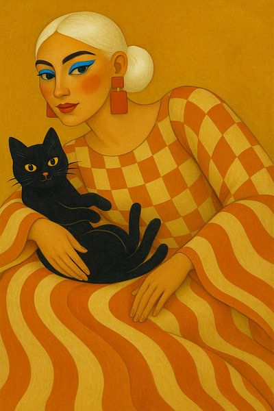 Matching Outfits? The Cat Says No by Moonheart Artworks