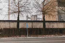 Abandoned Path: The Wall and Silo of a Decaying Factory by Melvin Meijer