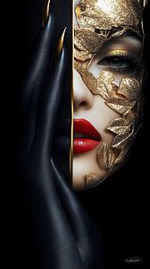 gold - schwarz - rot