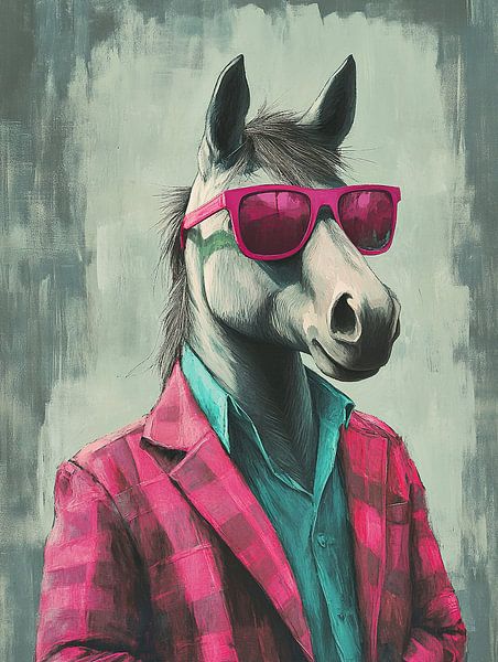 Pferde-Sonnenbrille von OMG Art