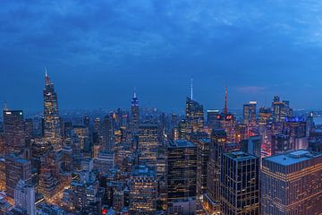 New Yorker Episode; Die an der Spitze des Felsens blaue Stunde.