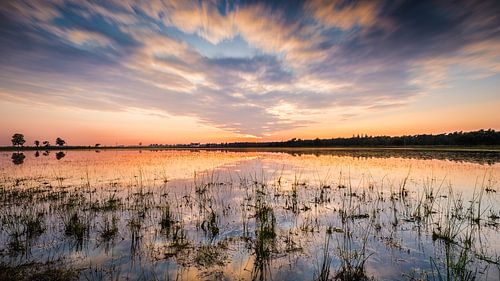 Zonsondergang bij het Starven