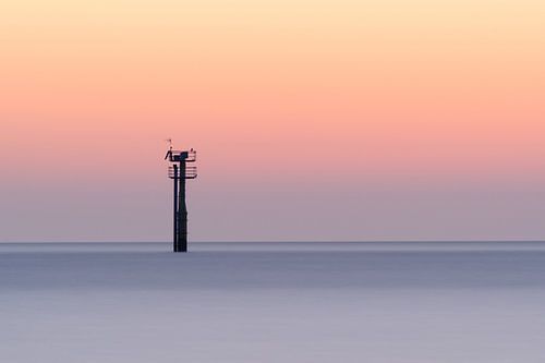Tour dans la mer du Nord aux Pays-Bas.