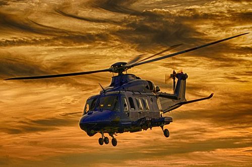 Polizeihubschrauber Augusta Westland