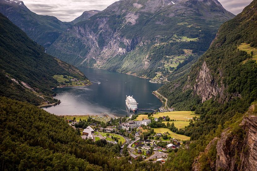 Geiranger Fjord van Thomas Heitz