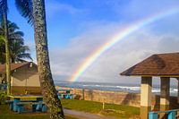 Regenboog over Hawaii