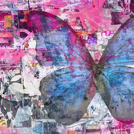 Street Art Butterfly by Maaike Wycisk