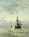 Ruhige See, Hendrik Willem Mesdag von Schilderijen Nu Miniaturansicht