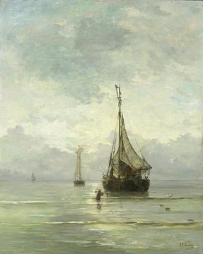 Ruhige See, Hendrik Willem Mesdag
